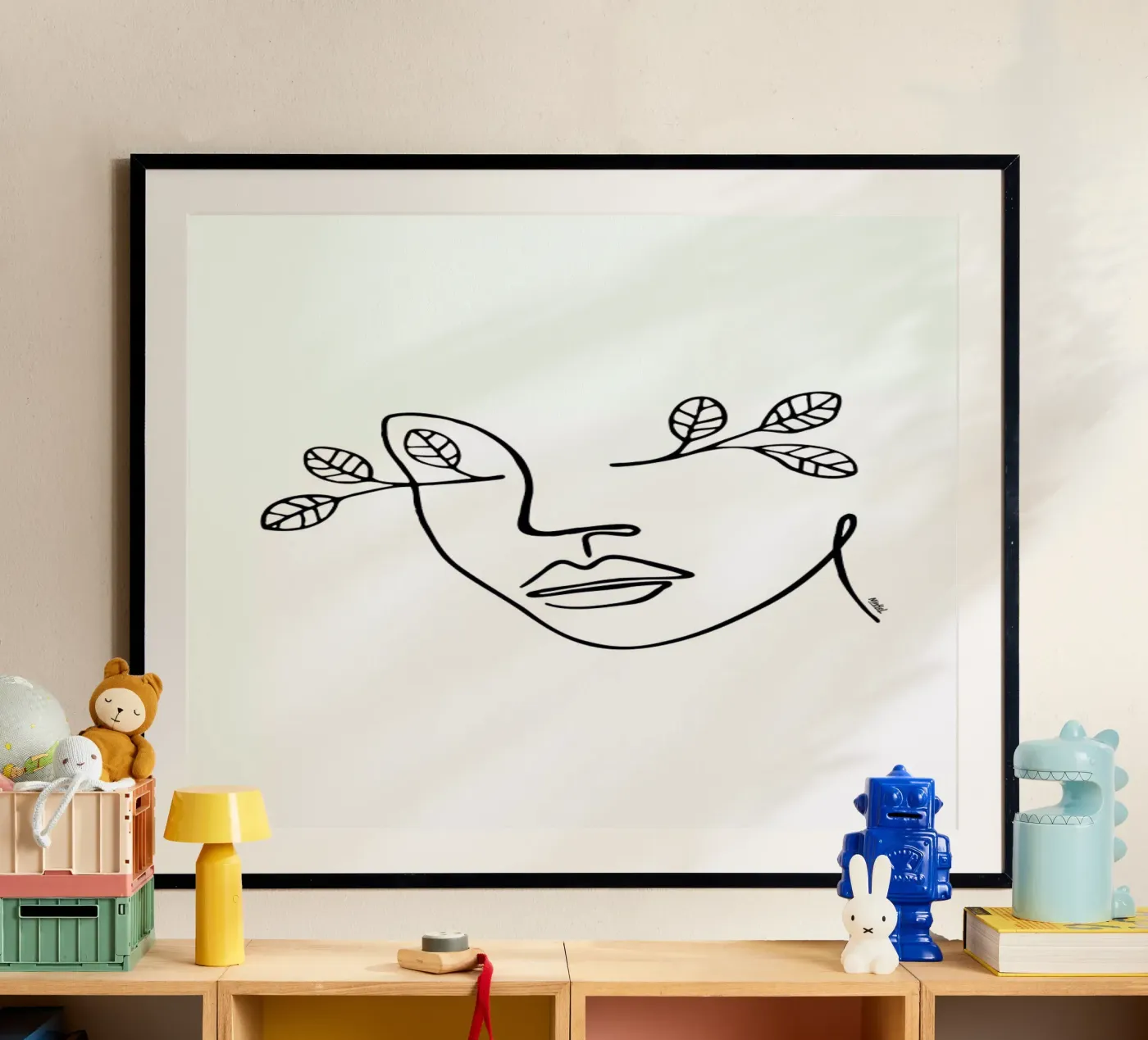 Leaveyes poster van Ninhol