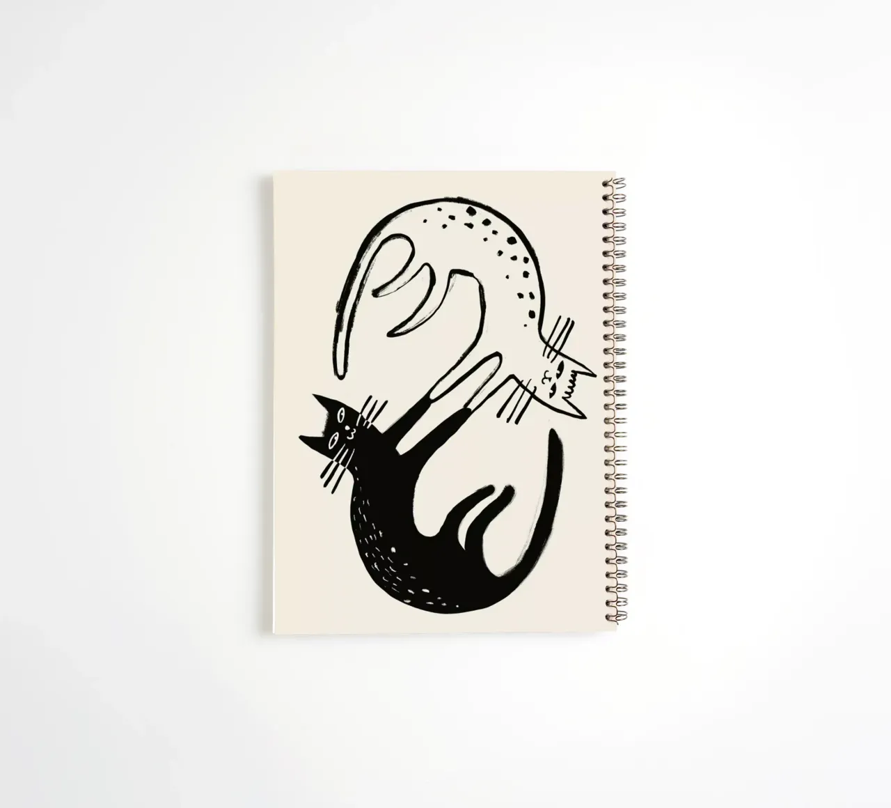 Kitten Around 2 spiral notebook by Graphite