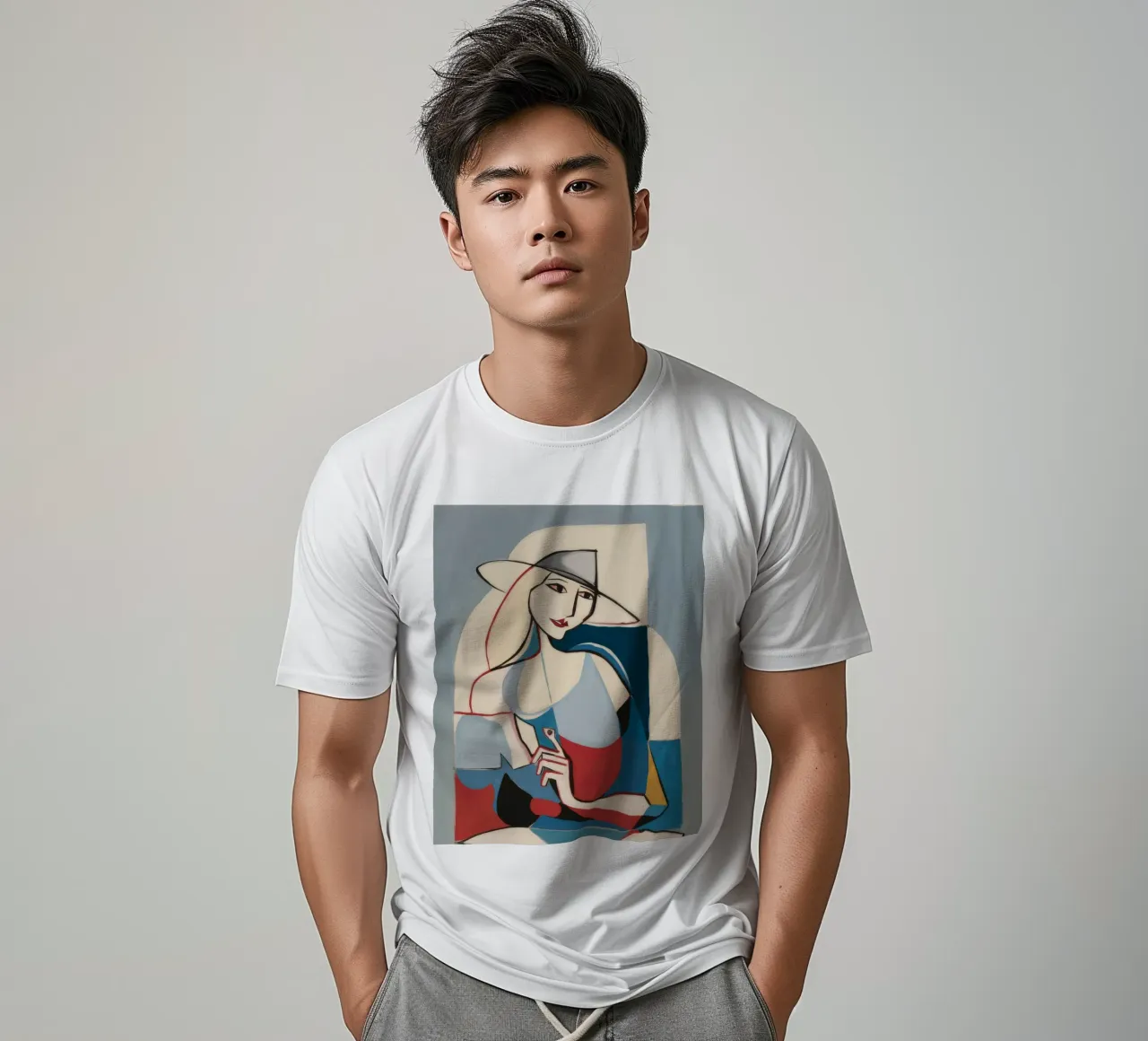 Forme contemplative t-shirt da Crimson Whisper