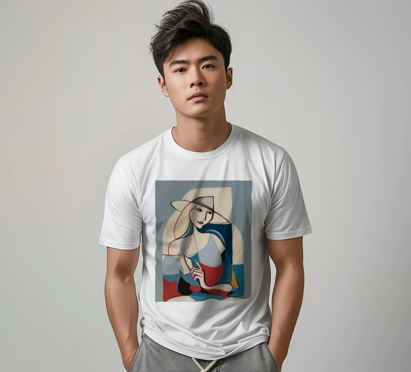 Forme contemplative t-shirt da Crimson Whisper