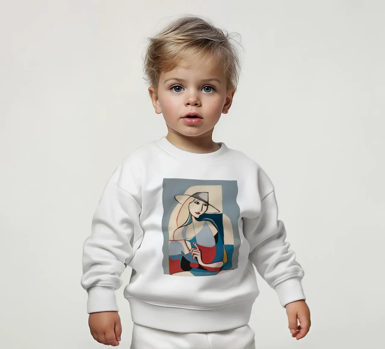 Contemplative Forms baby sweatshirt by Crimson Whisper