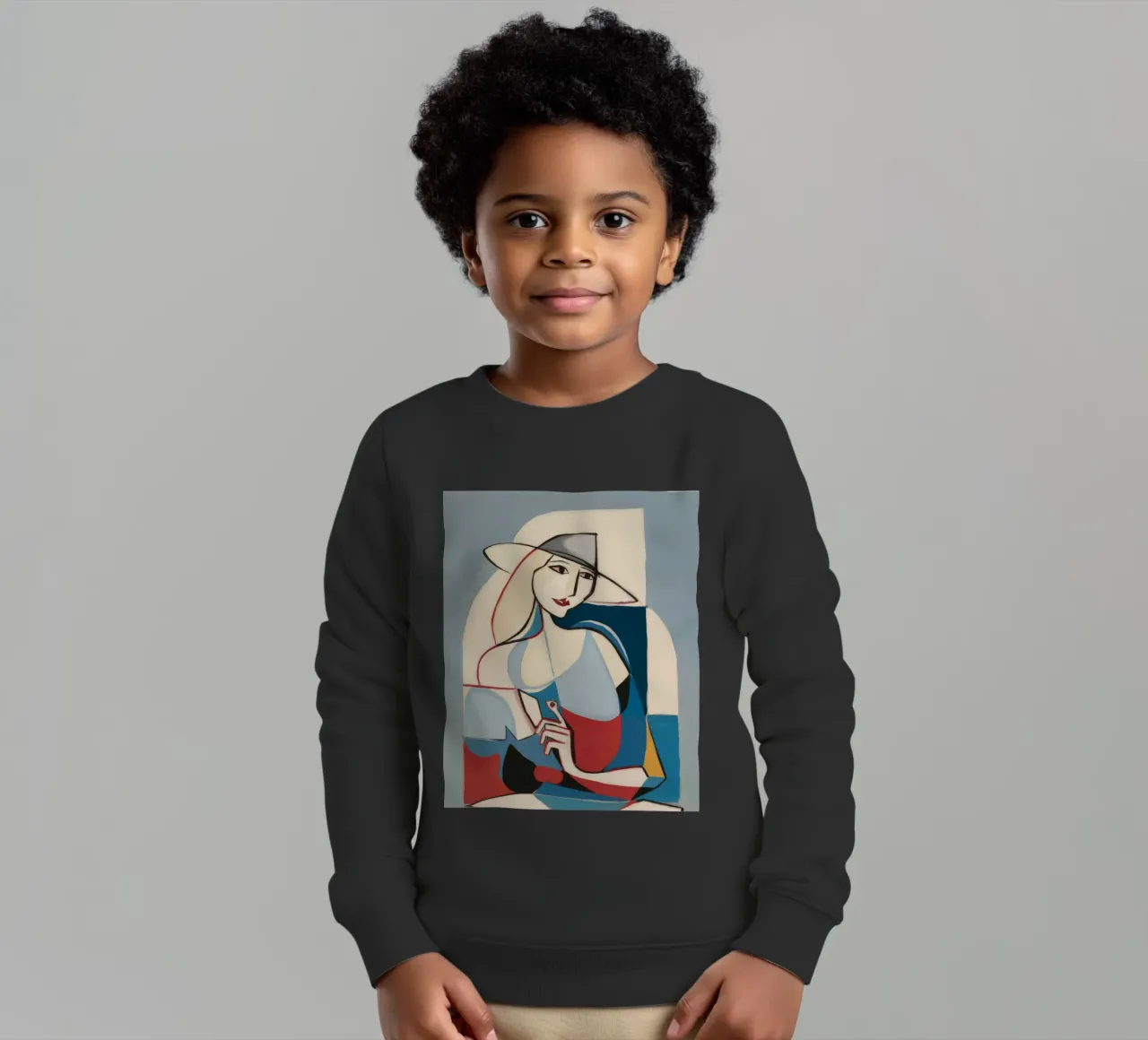 Forme contemplative felpa bambino da Crimson Whisper