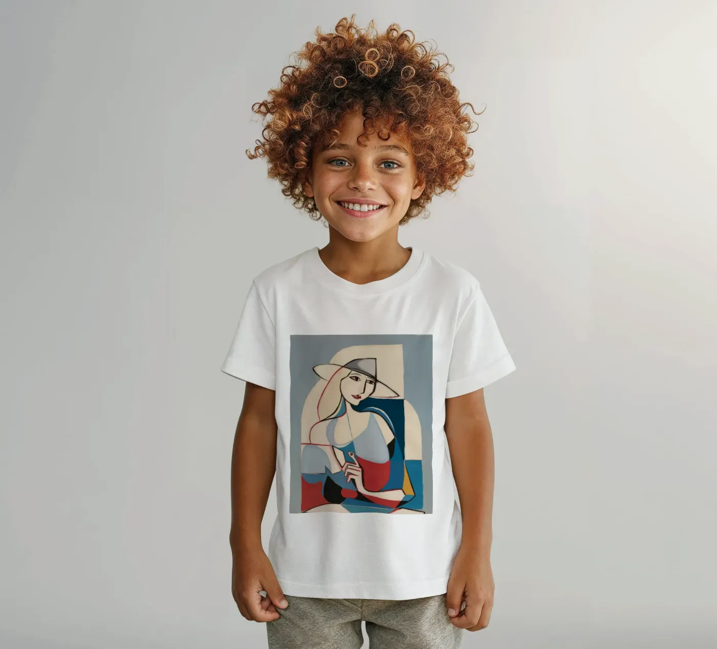 Contemplative Forms kids t-shirt by Crimson Whisper