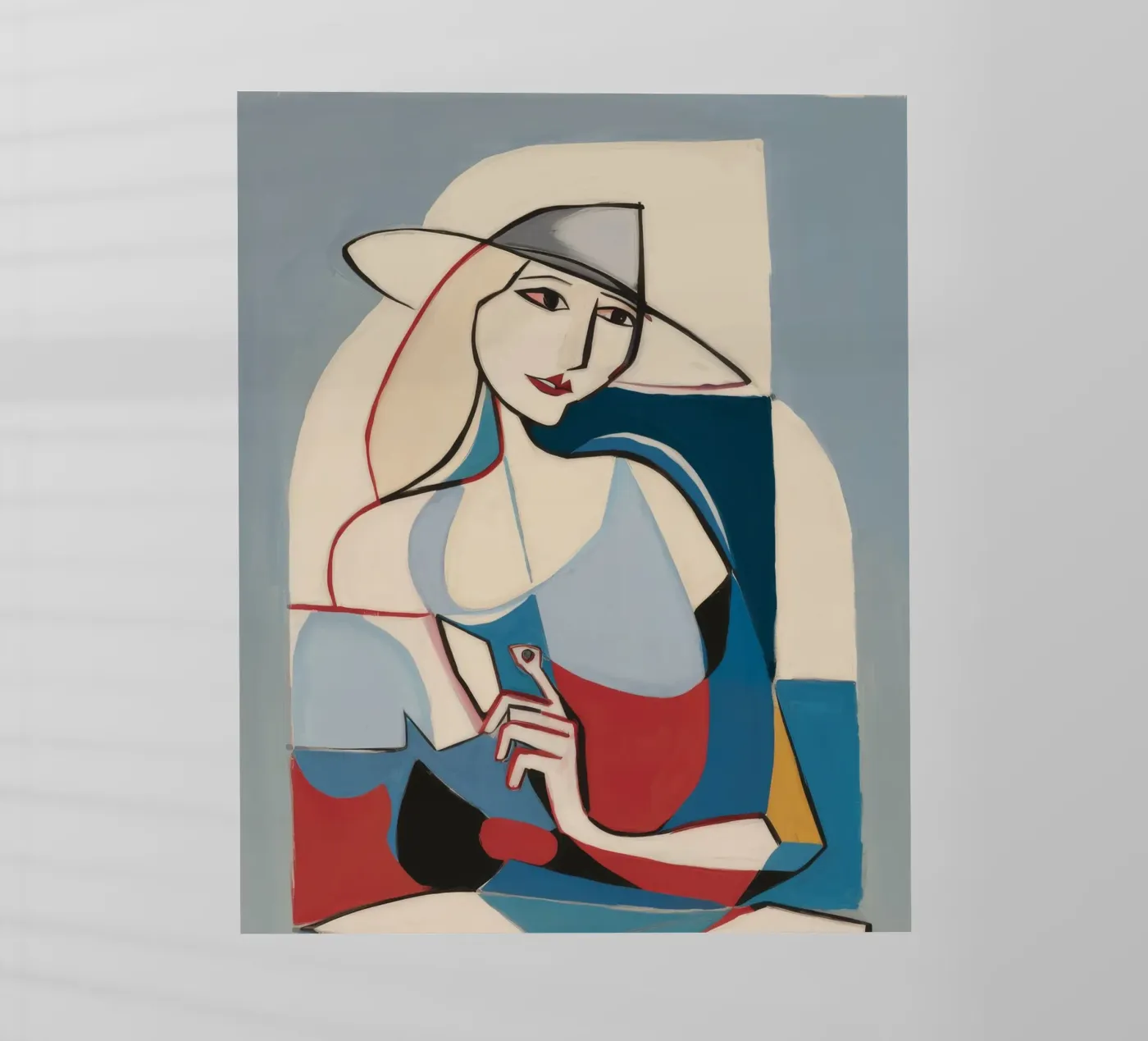 Formes contemplatives film rétro-éclairé de Crimson Whisper