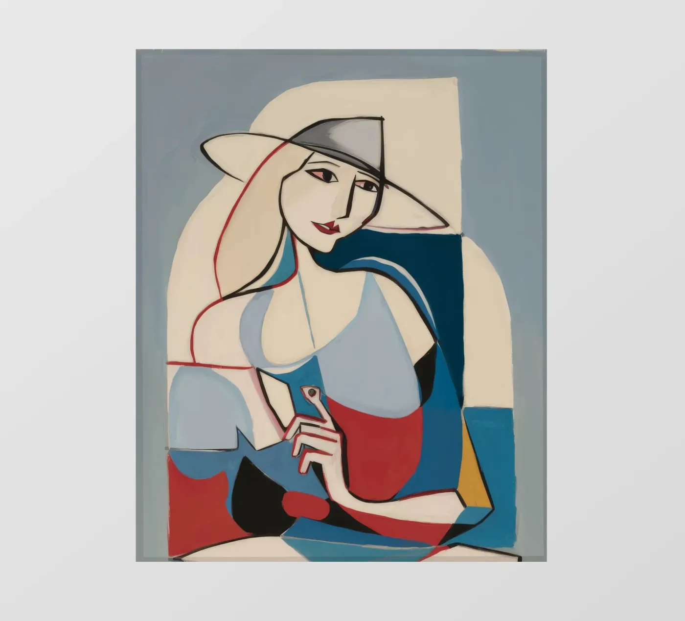 Contemplative Forms papier peint photo de Crimson Whisper