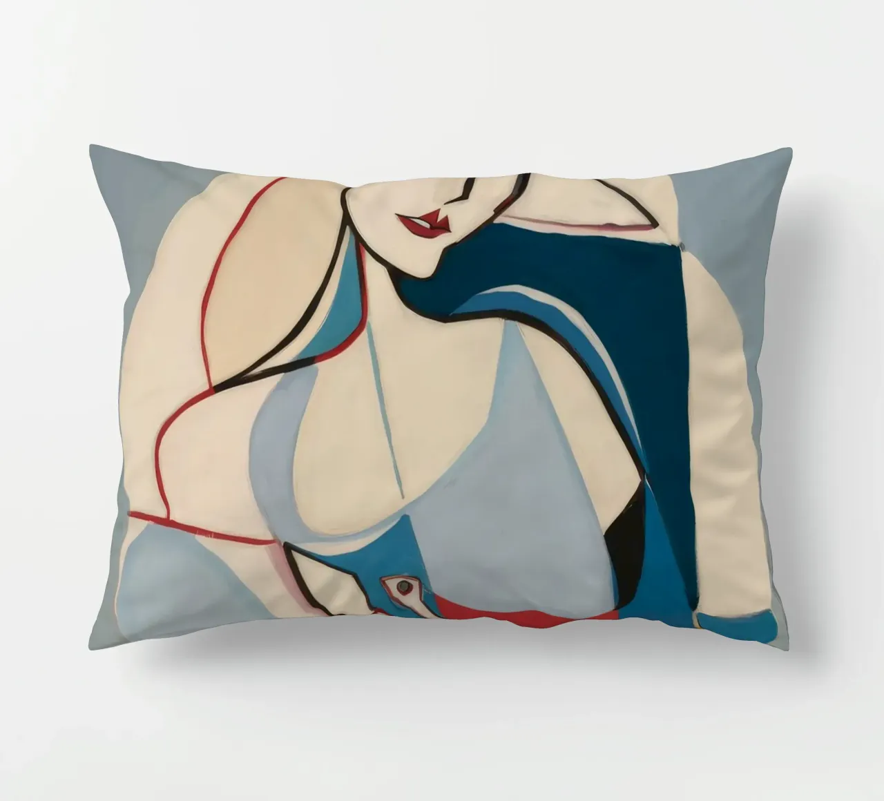 Forme contemplative cuscino da Crimson Whisper