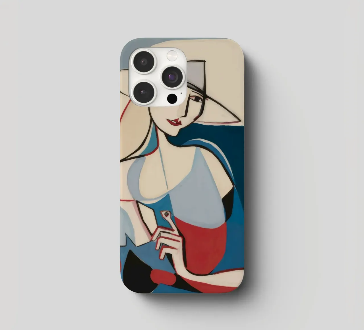 Forme contemplative cover iphone da Crimson Whisper