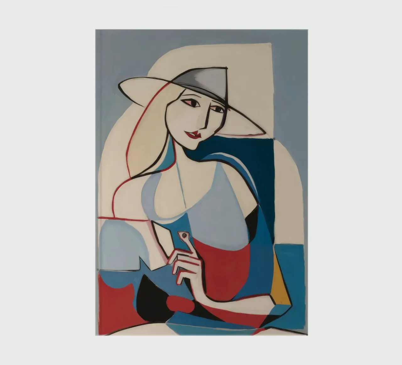 Kontemplative Formen Notizbuch von Crimson Whisper