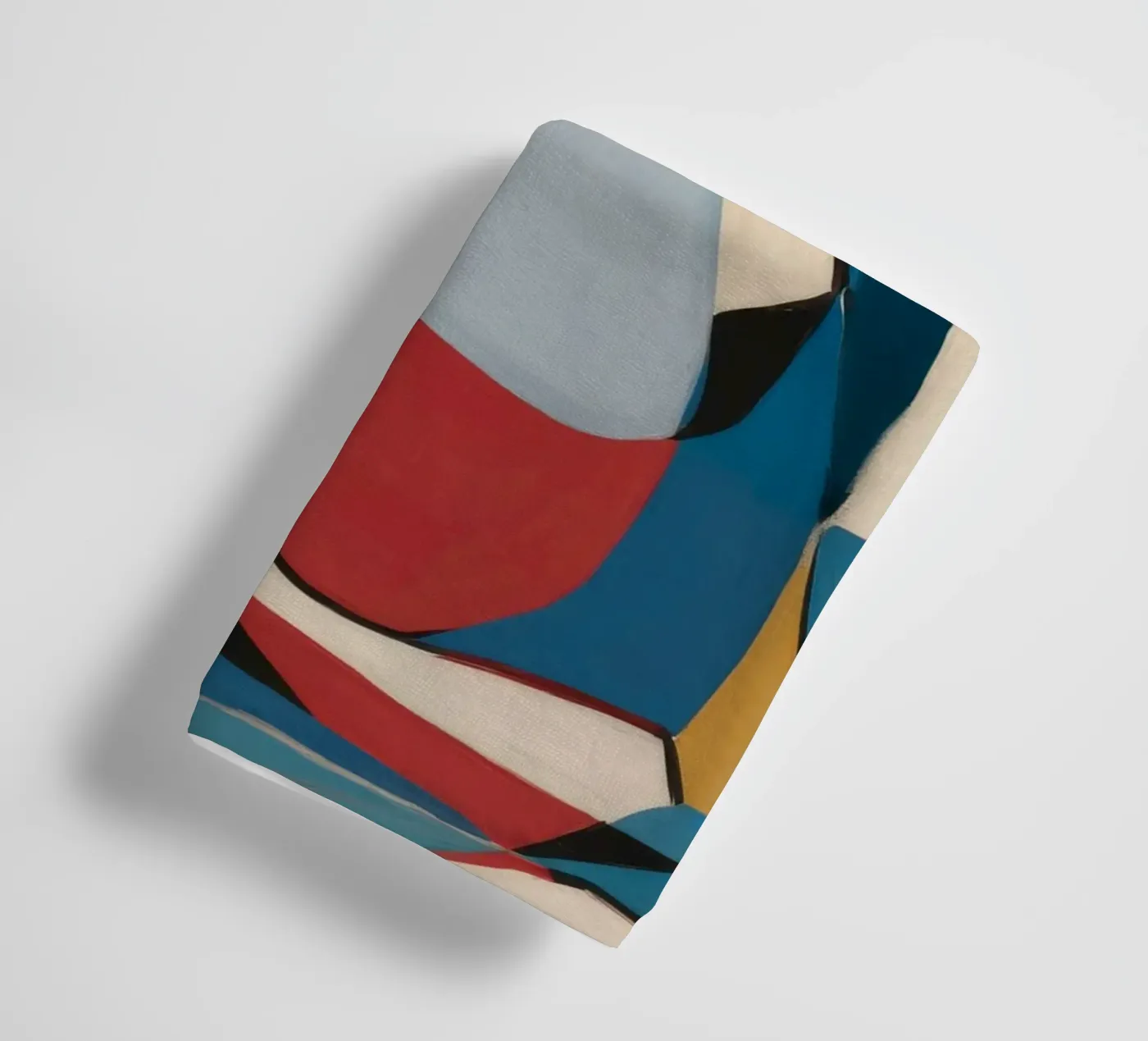 Contemplatieve vormen badhanddoek van Crimson Whisper