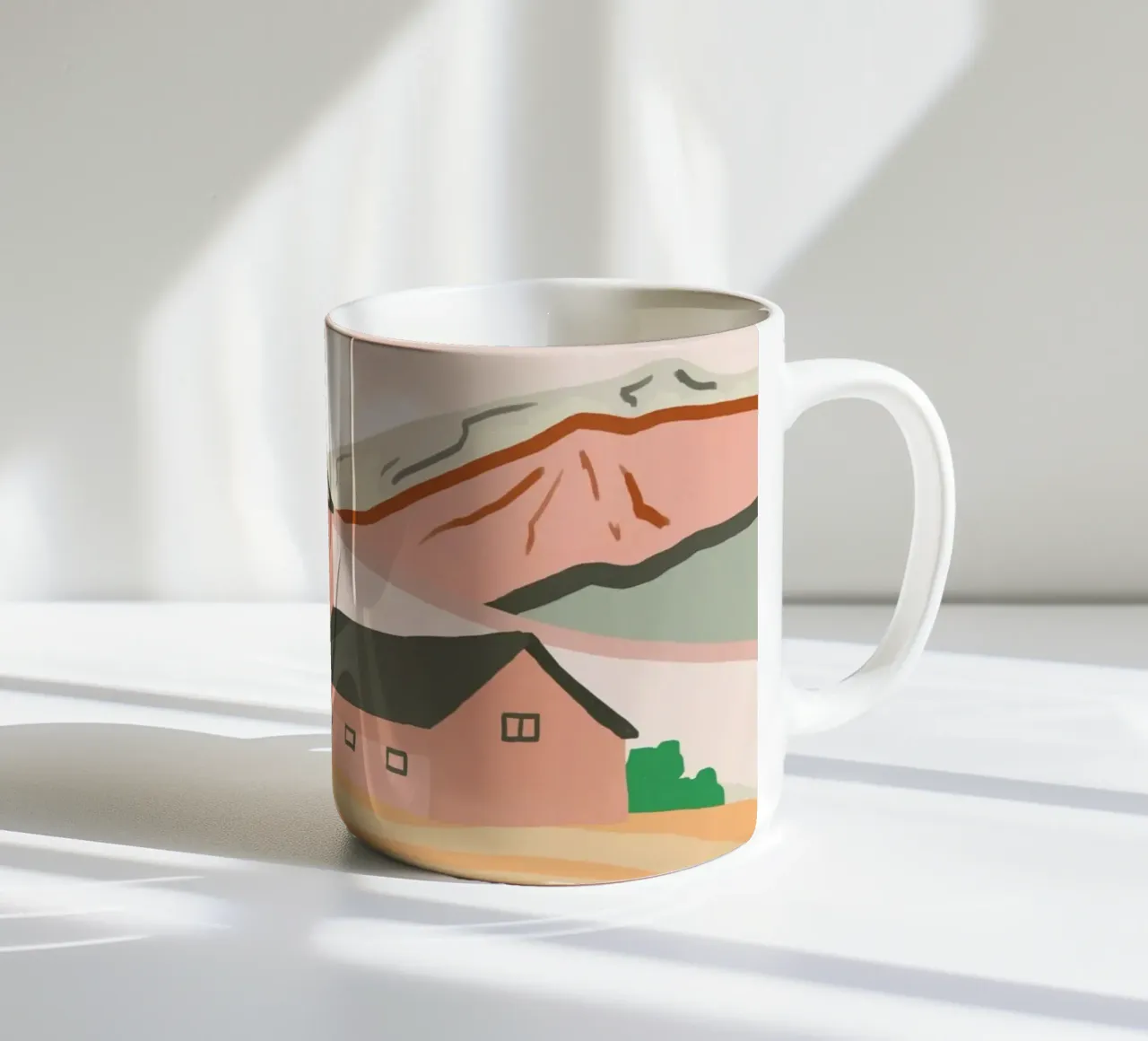 Quella sensazione di calore e tranquillità tazza in ceramica da Kintsugi99