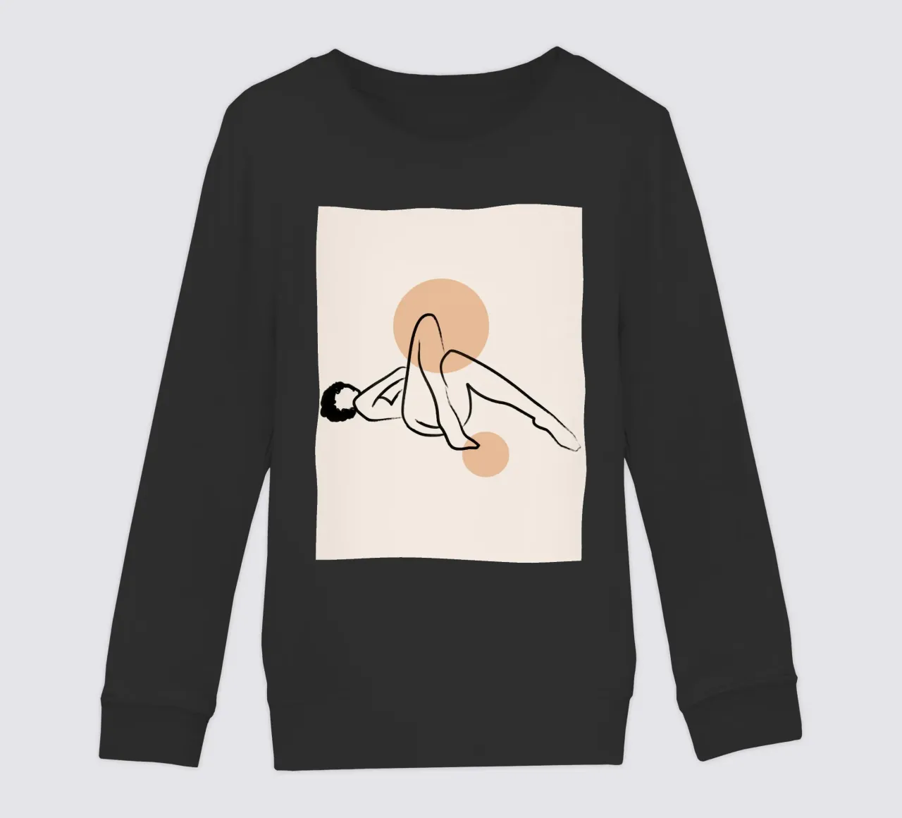 Andare con calma felpa bambino da Kintsugi99