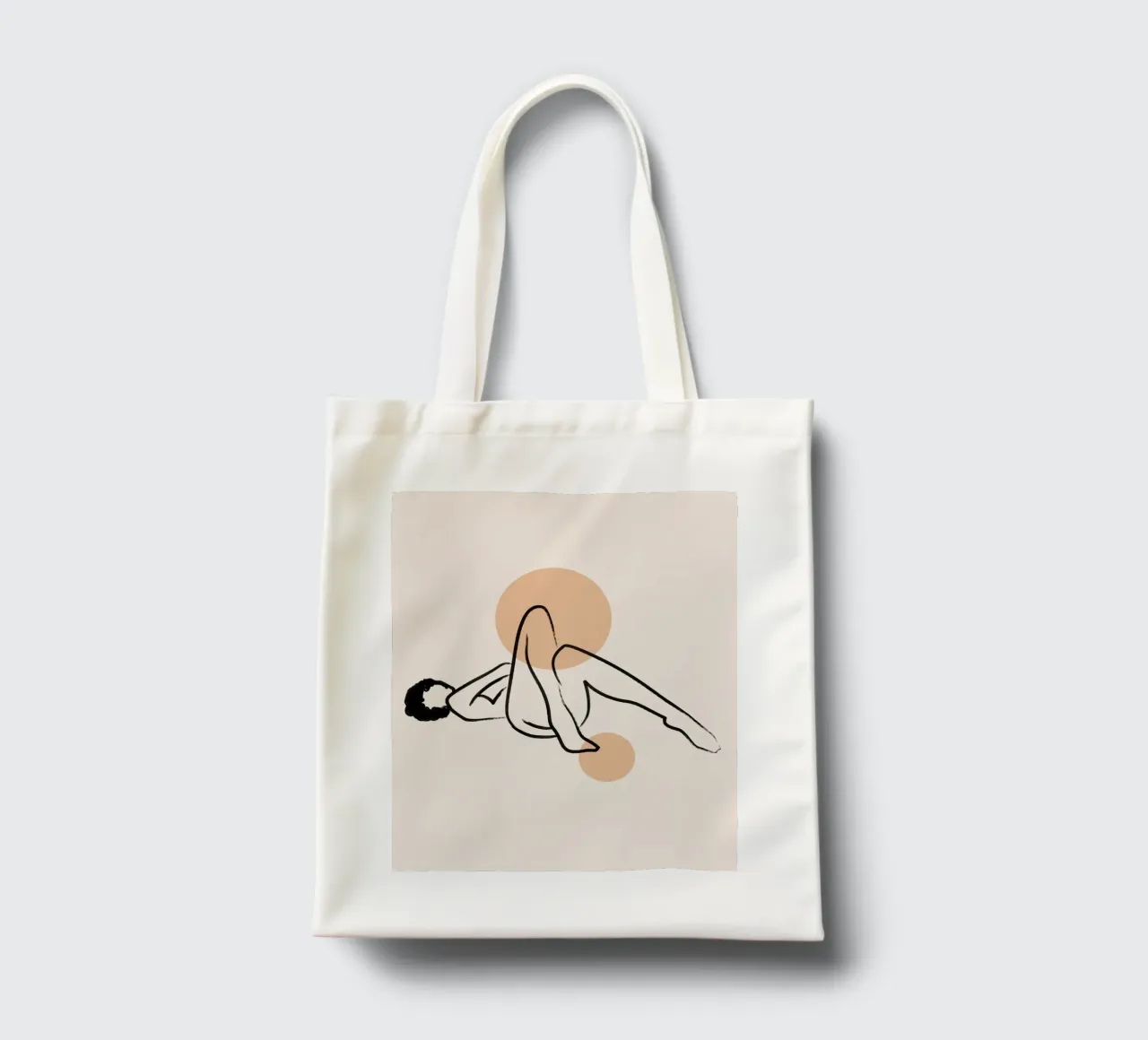 Andare con calma borsa in juta da Kintsugi99