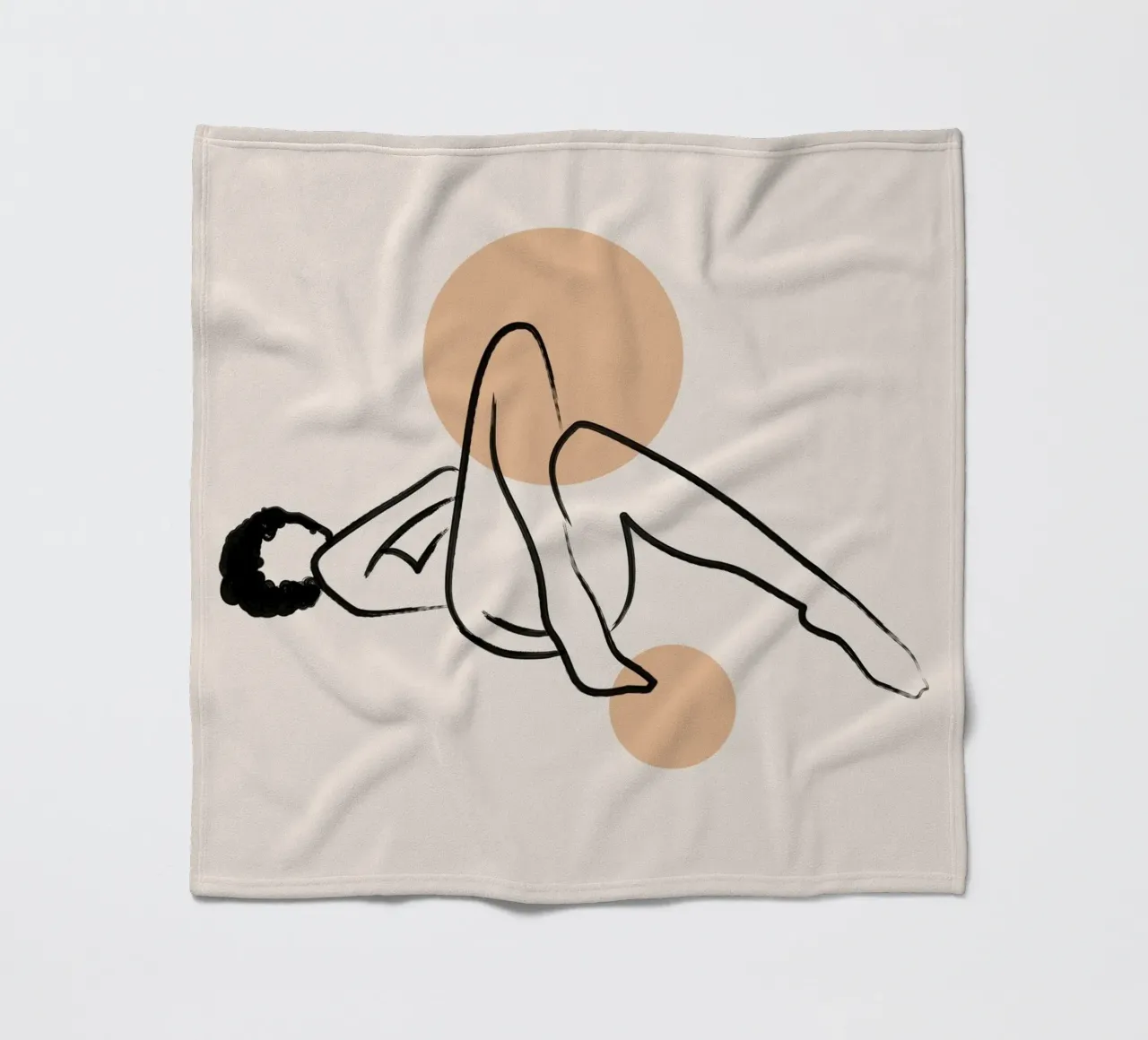 Andare con calma coperta in pile da Kintsugi99