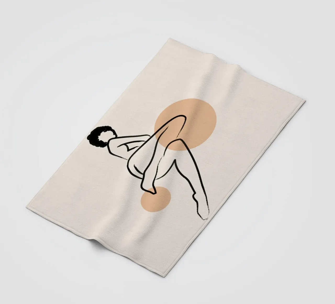 Andare con calma coperta in pile da Kintsugi99