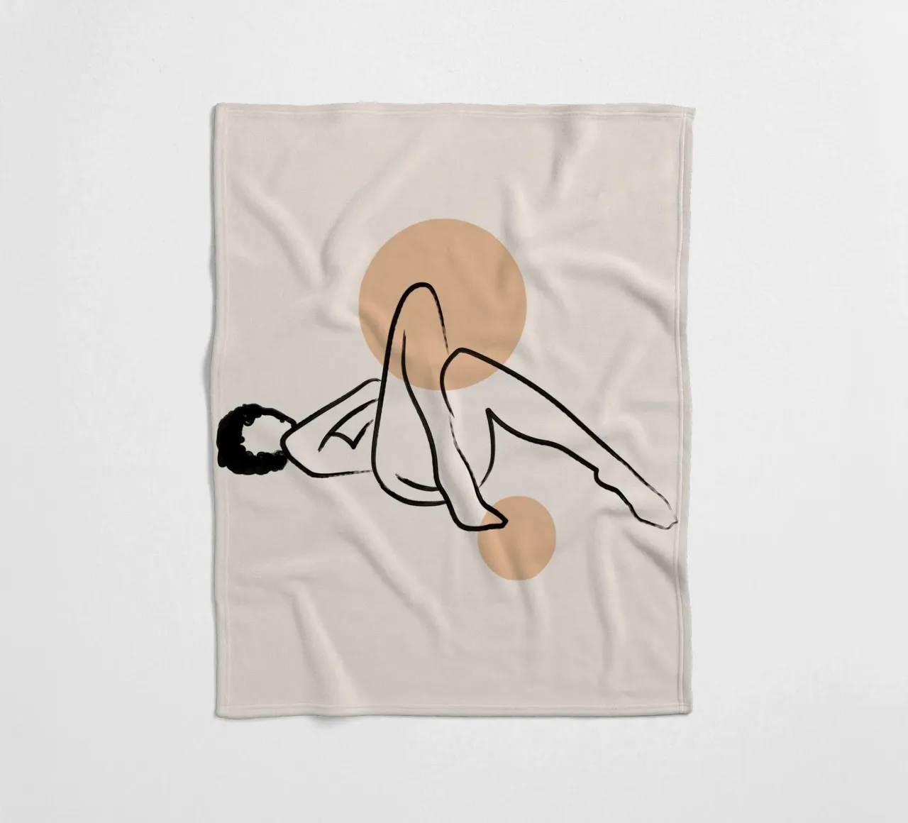 Andare con calma coperta in pile da Kintsugi99