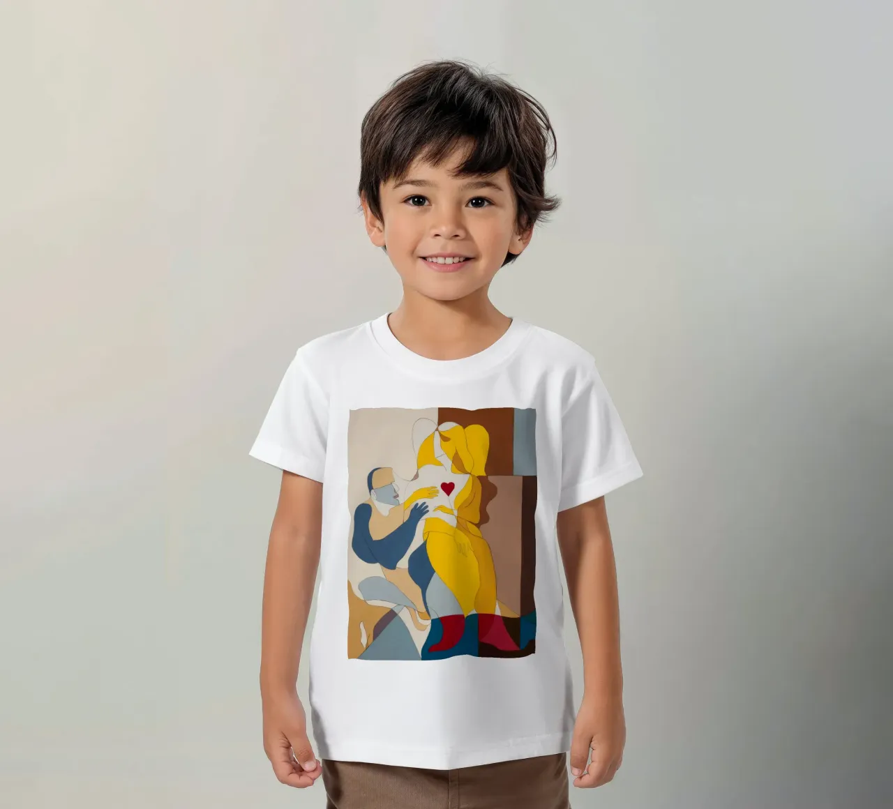 Herzliche Umarmung Kinder T-Shirt von Crimson Whisper