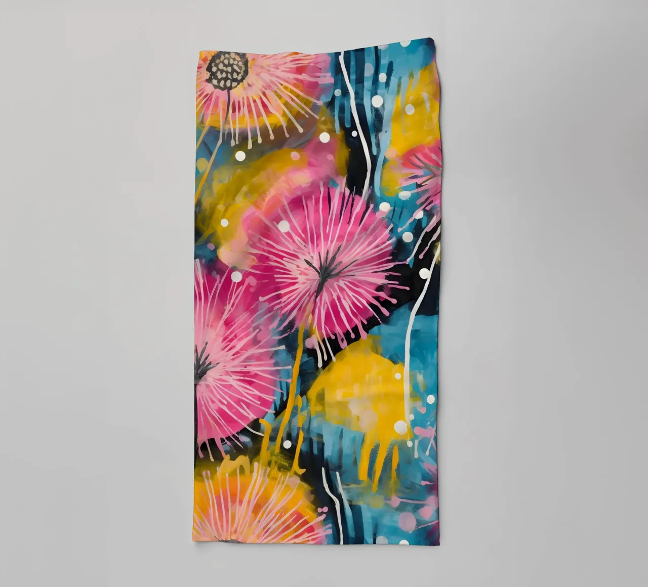 Löwenzahn-Karneval Handtuch von Botanical Pattern House