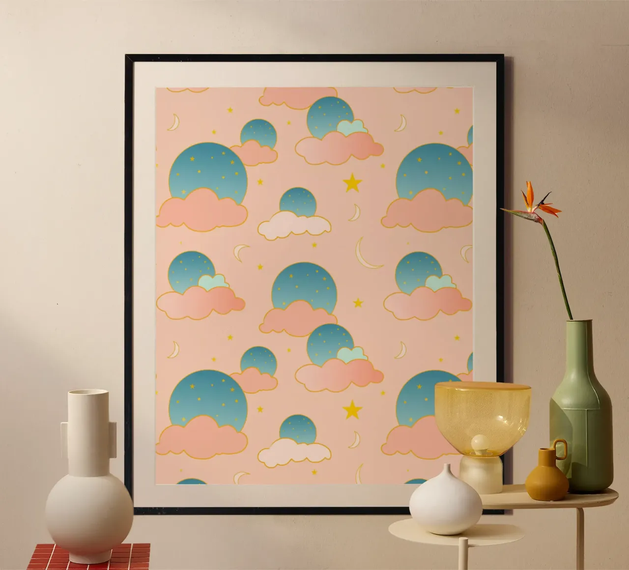 Wolke Neun Vibes Hahnemühle von Kintsugi99