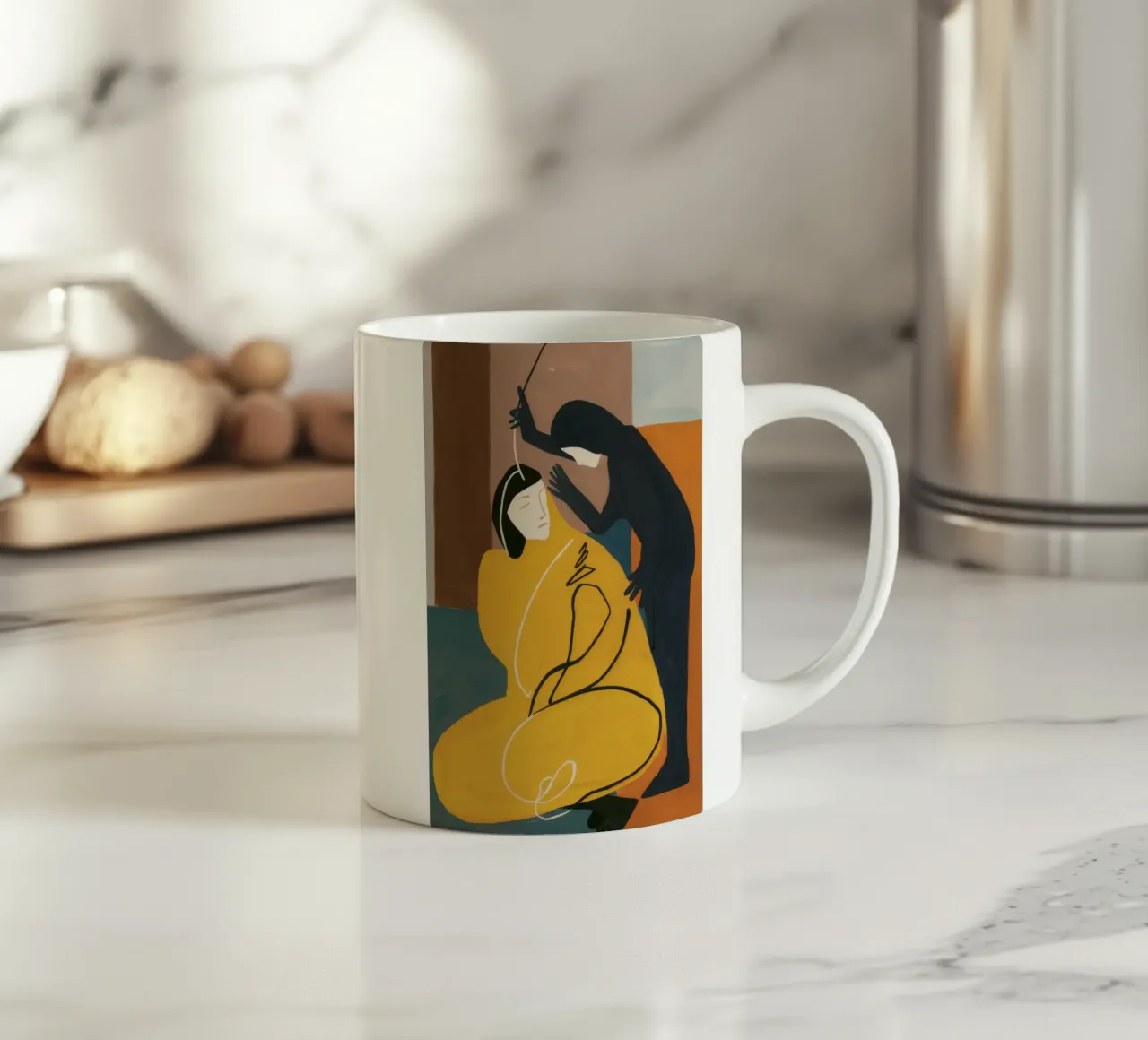 Legame mistico tazza in ceramica da Crimson Whisper