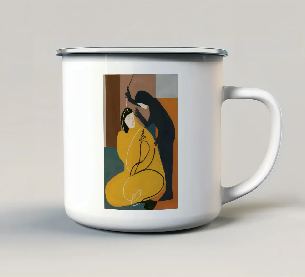 Legame mistico tazza in smalto da Crimson Whisper