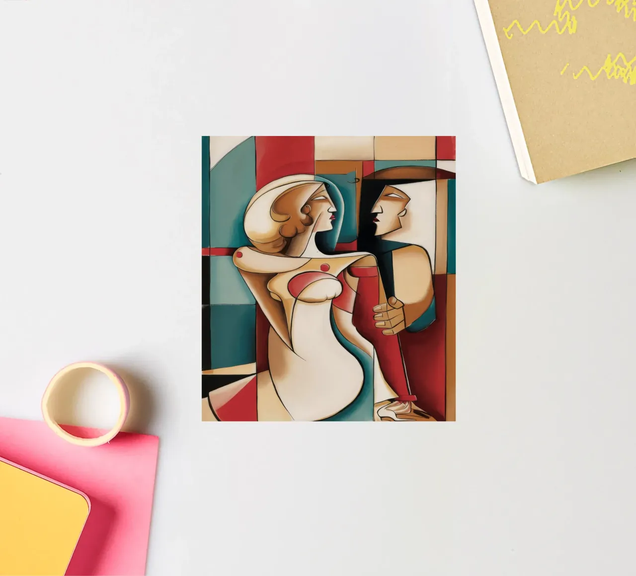 Passionate Embrace sticker by Crimson Whisper