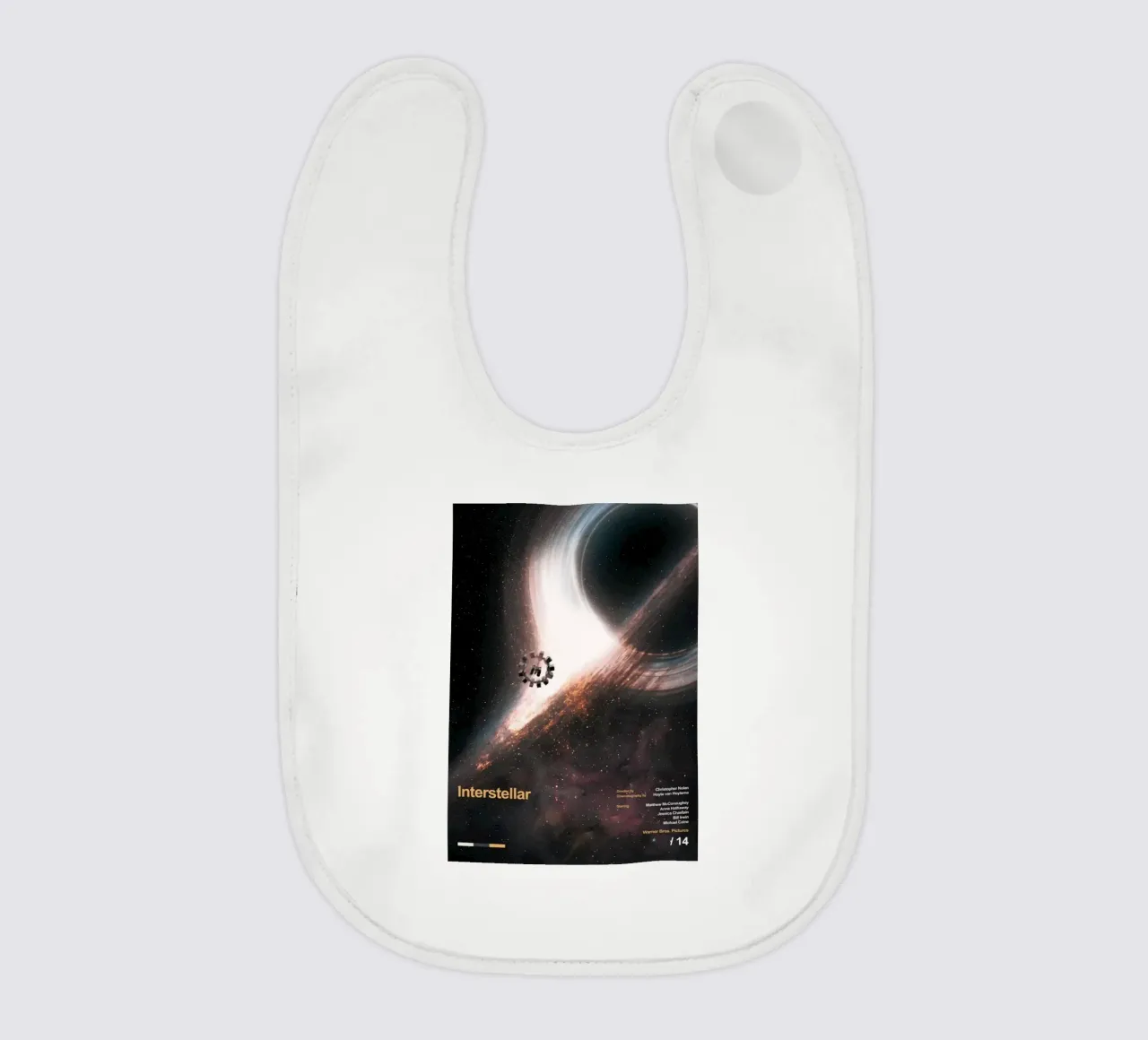 Intersellar baby slabbetje van Alex happy shop