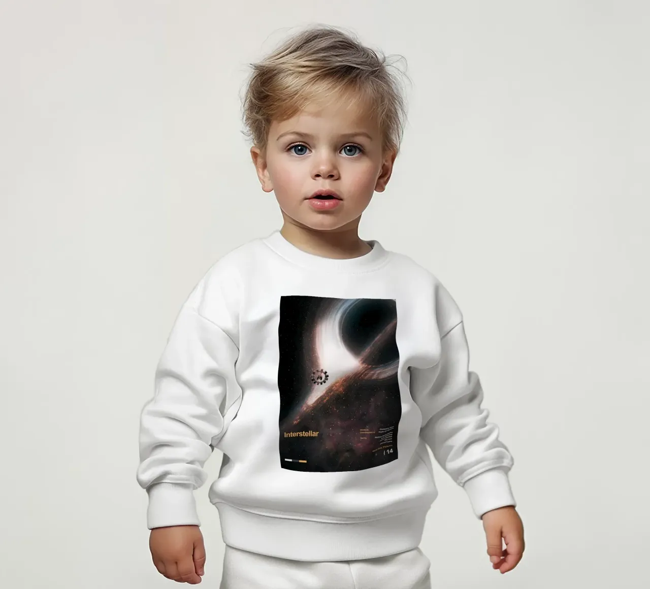 Intersellare felpa neonato da Alex happy shop