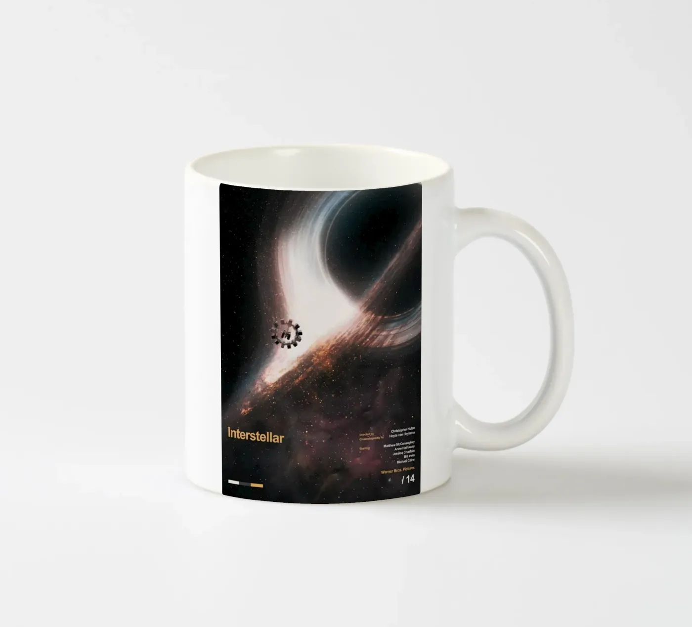 Intersellar ceramic mug by Alex happy shop