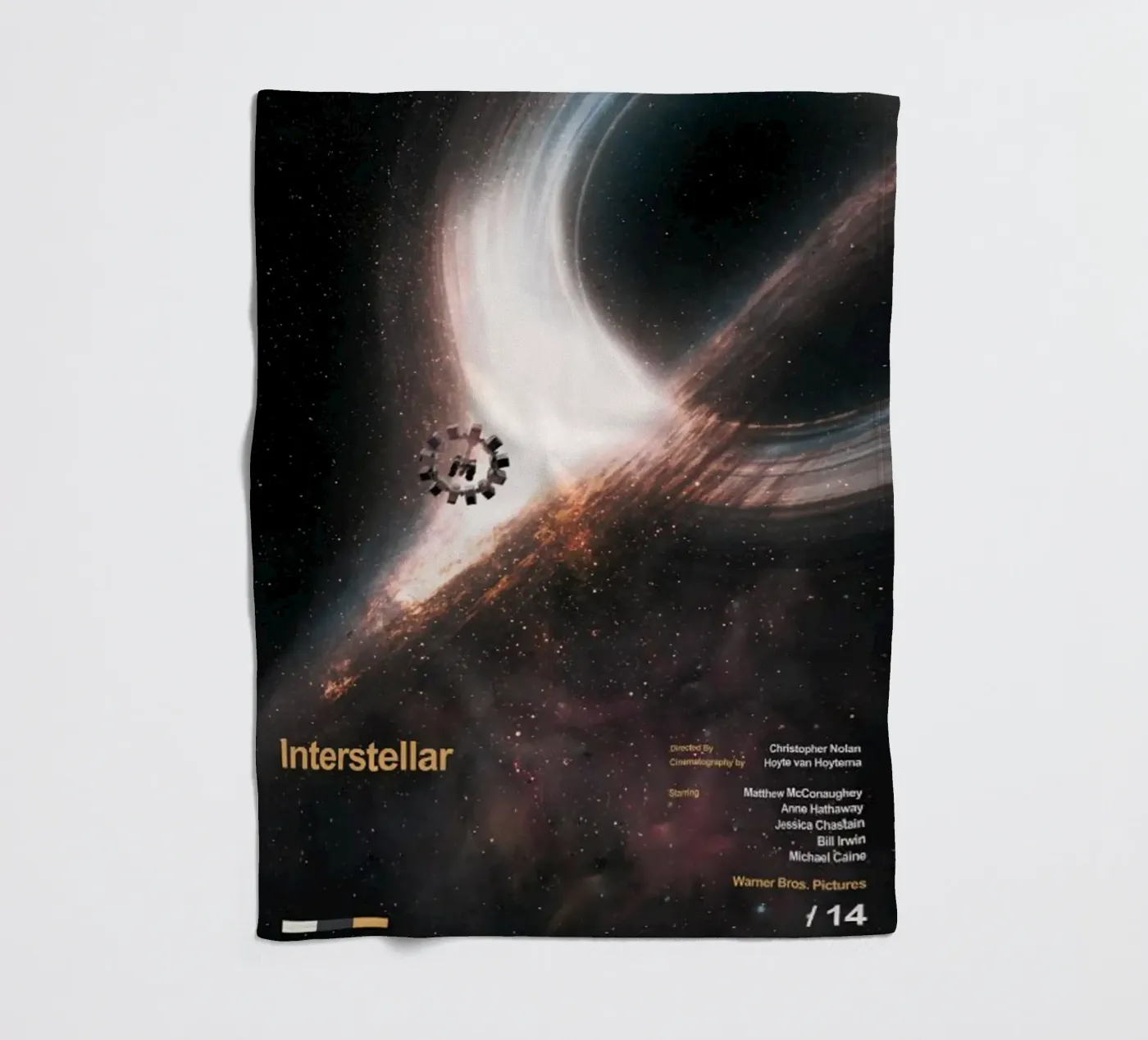 Intersellar Fleecedecke von Alex happy shop