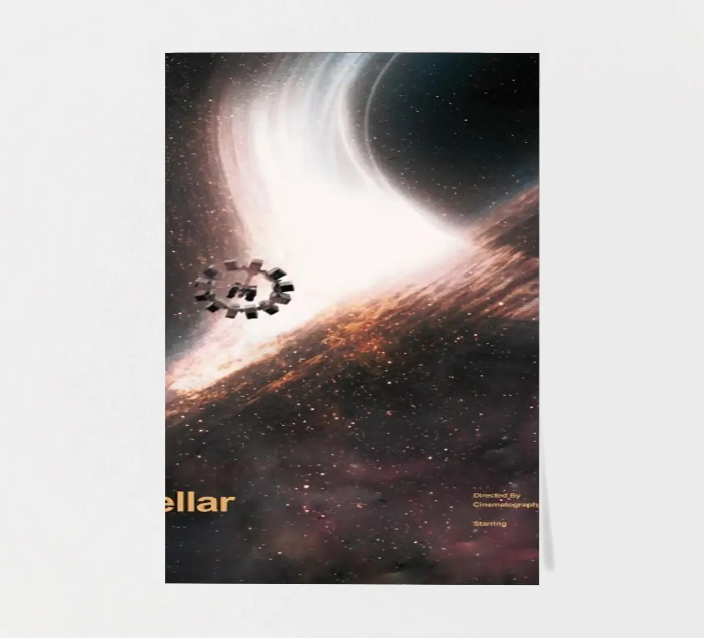 Intersellar sticker sheet by Alex happy shop