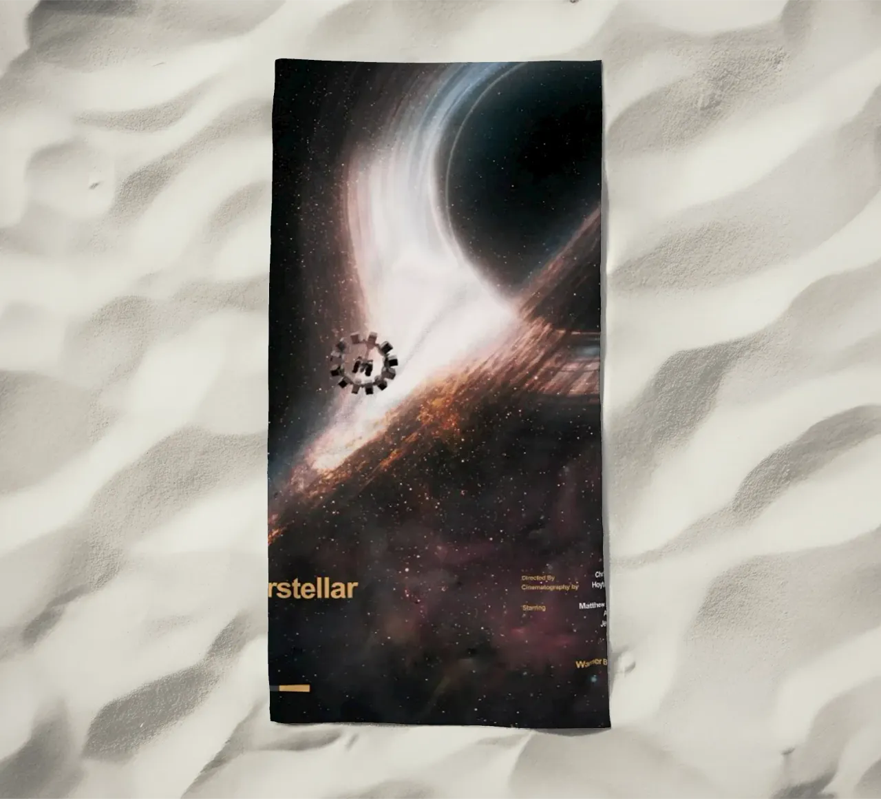 Intersellare telo mare da Alex happy shop