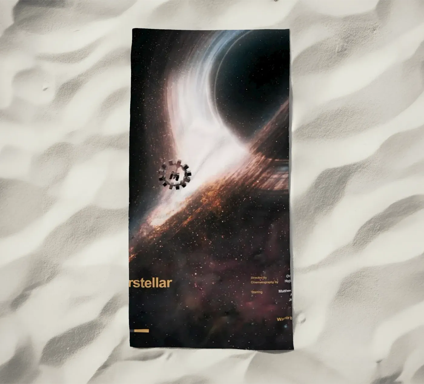 Intersellar serviette de plage de Alex happy shop