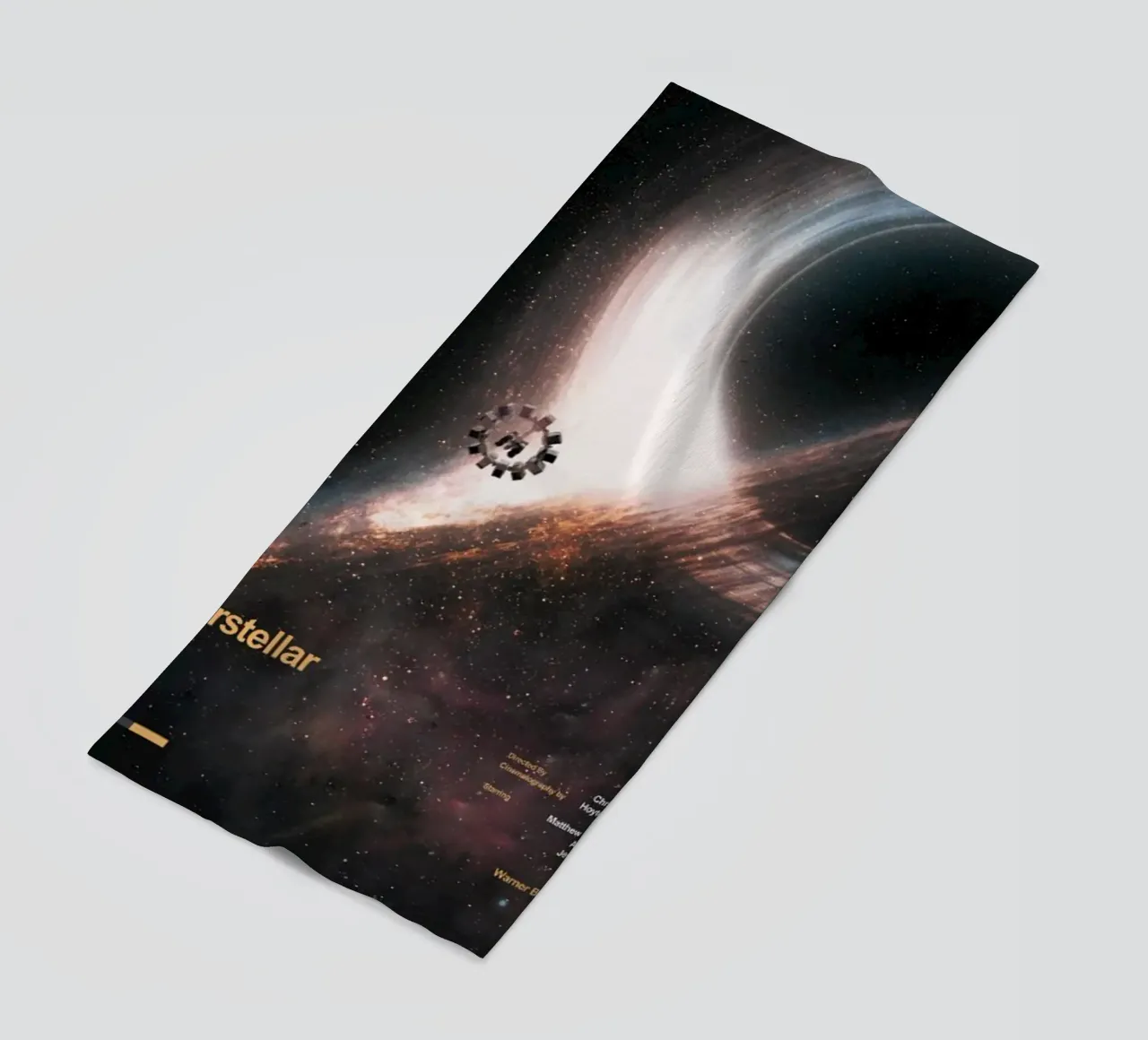 Intersellare telo mare da Alex happy shop