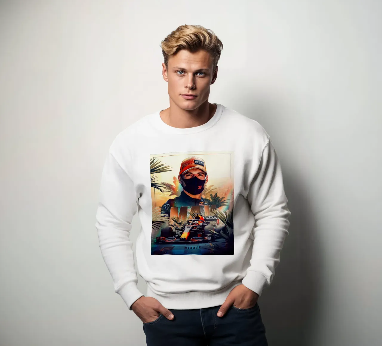 Max Verstapen sweatshirt by Agus Creative