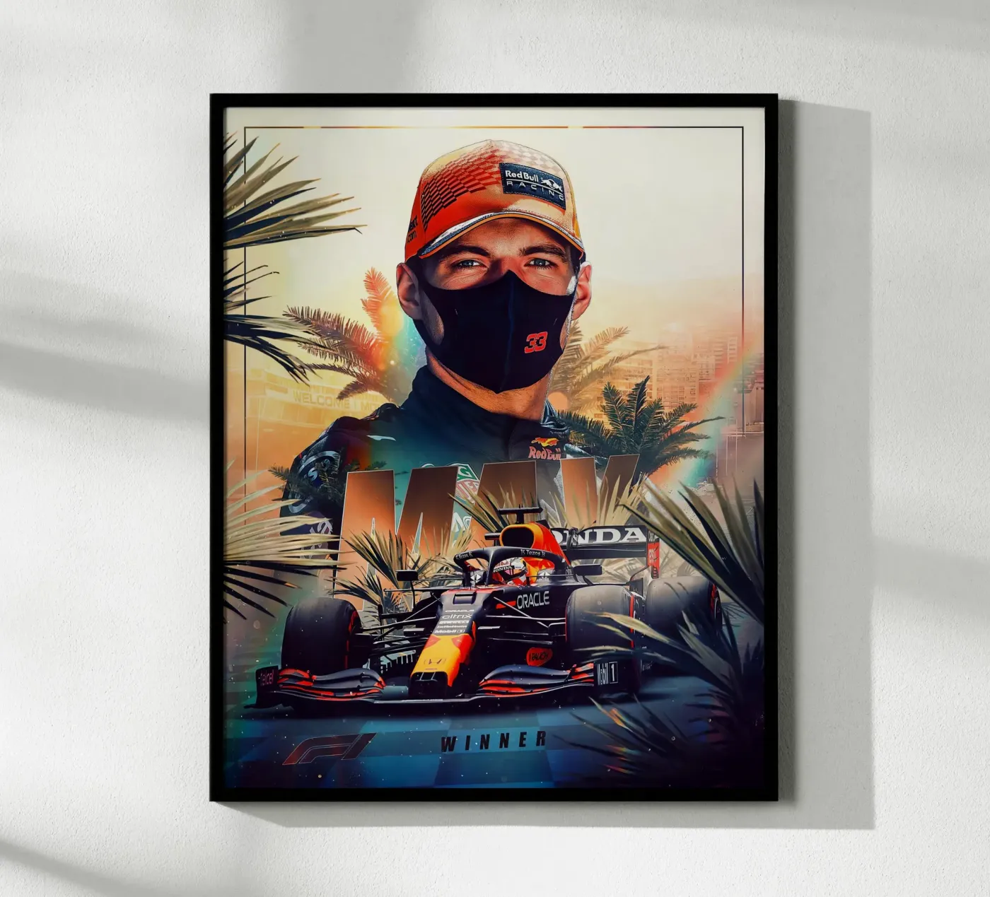 Max Verstapen poster da Agus Creative