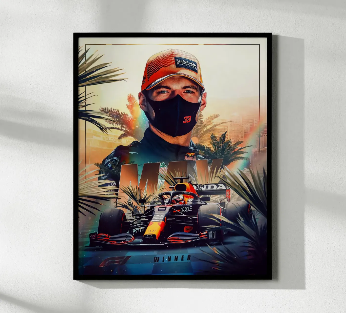 Max Verstapen poster da Agus Creative