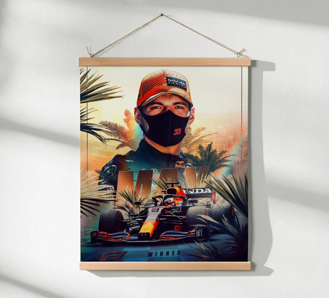 Max Verstapen poster da Agus Creative
