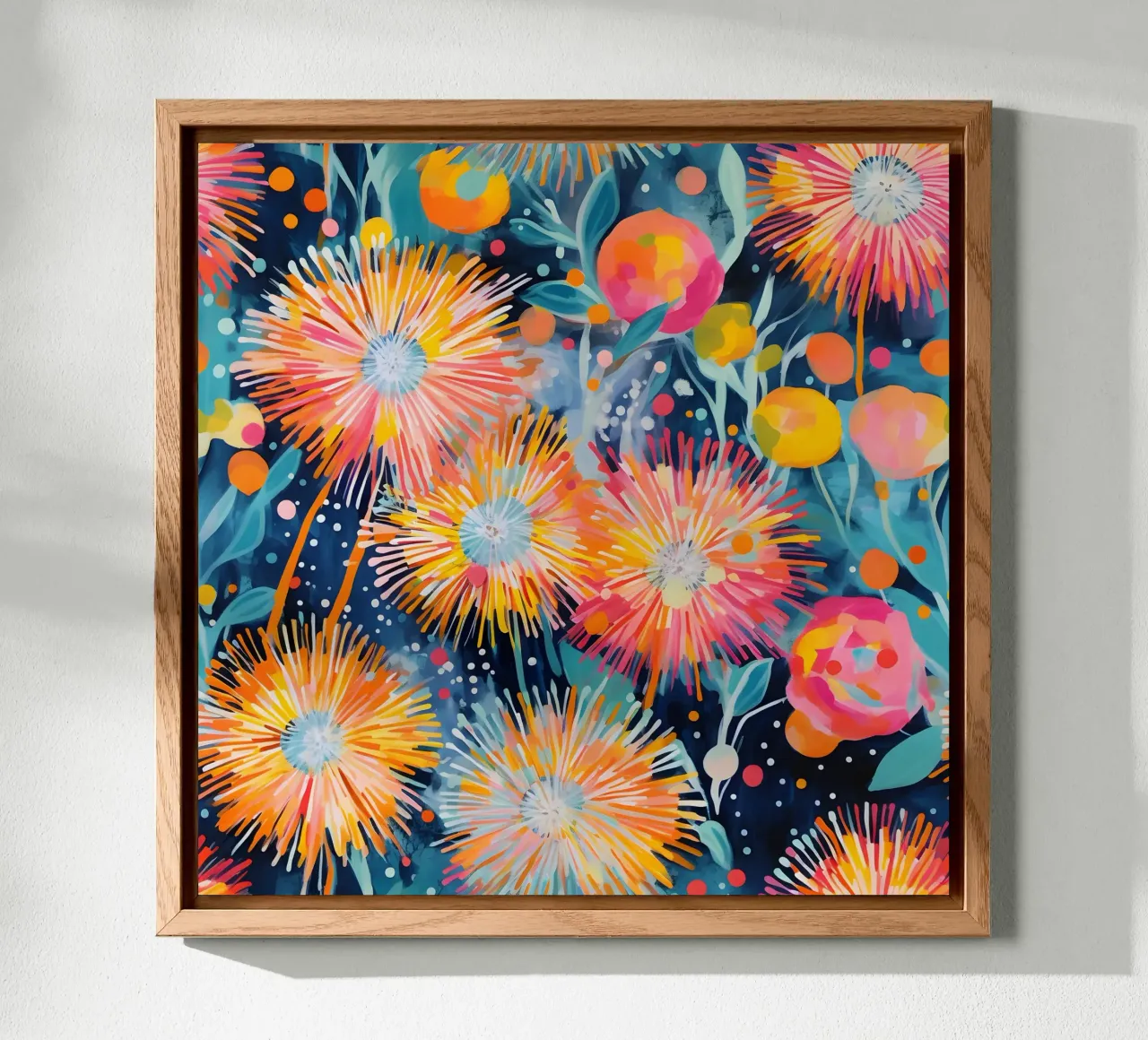 Paardenbloem Carnaval forex-plaat van Botanical Pattern House