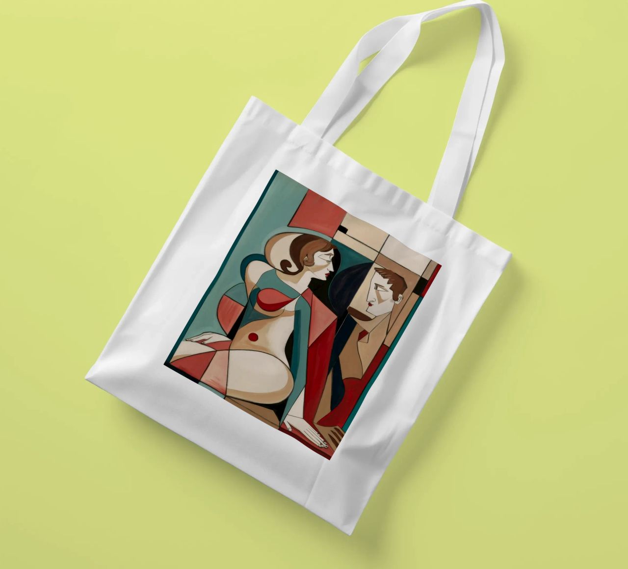 Intimate Fragile Moment borsa in juta da Crimson Whisper