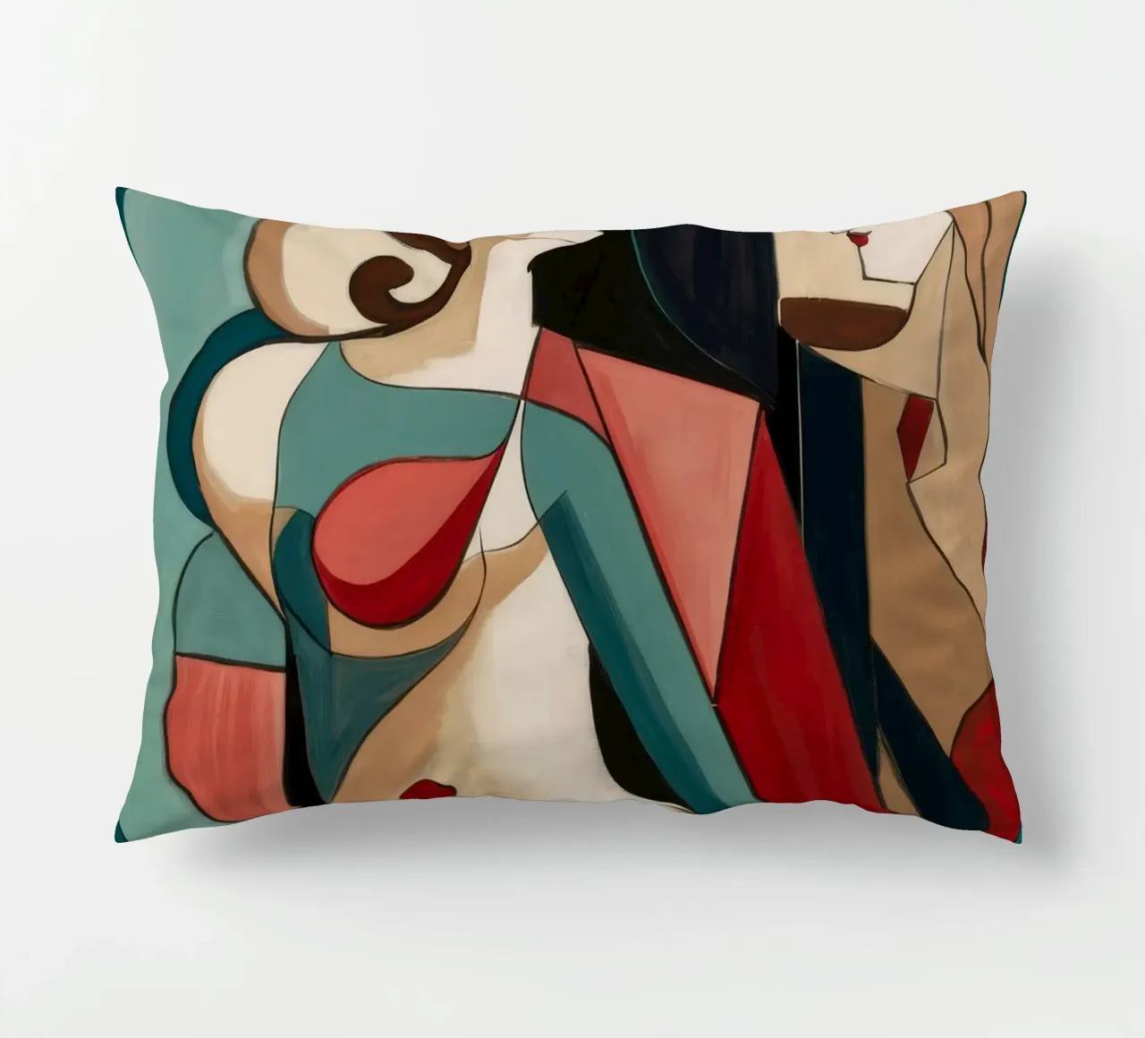 Intimate Fragile Moment decorative cushion by Crimson Whisper
