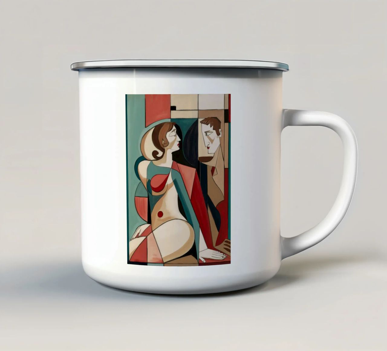 Intimate Fragile Moment tazza in smalto da Crimson Whisper