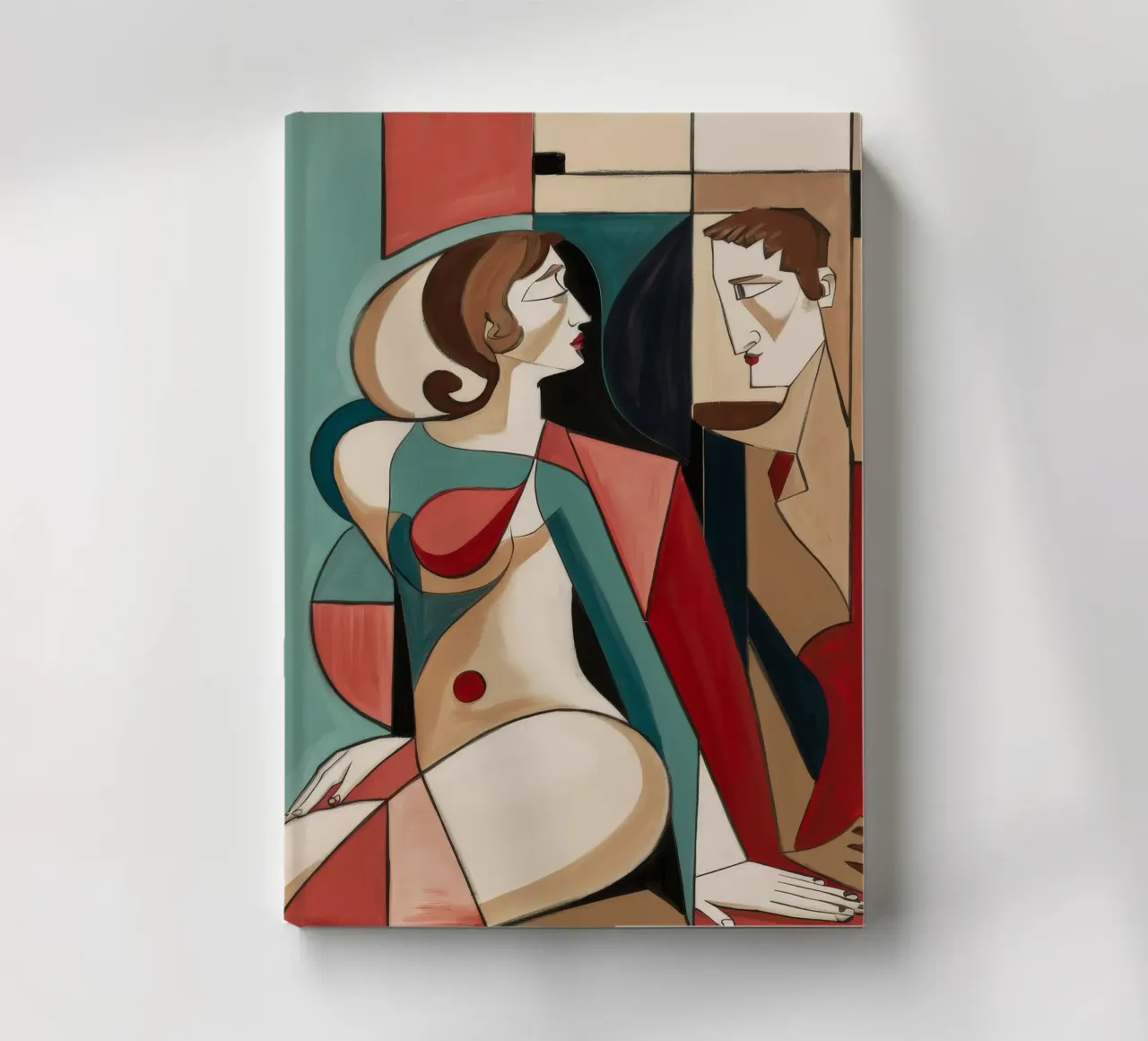 Intimate Fragile Moment notebook by Crimson Whisper