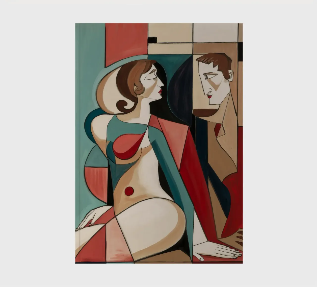 Intimate Fragile Moment notebook by Crimson Whisper