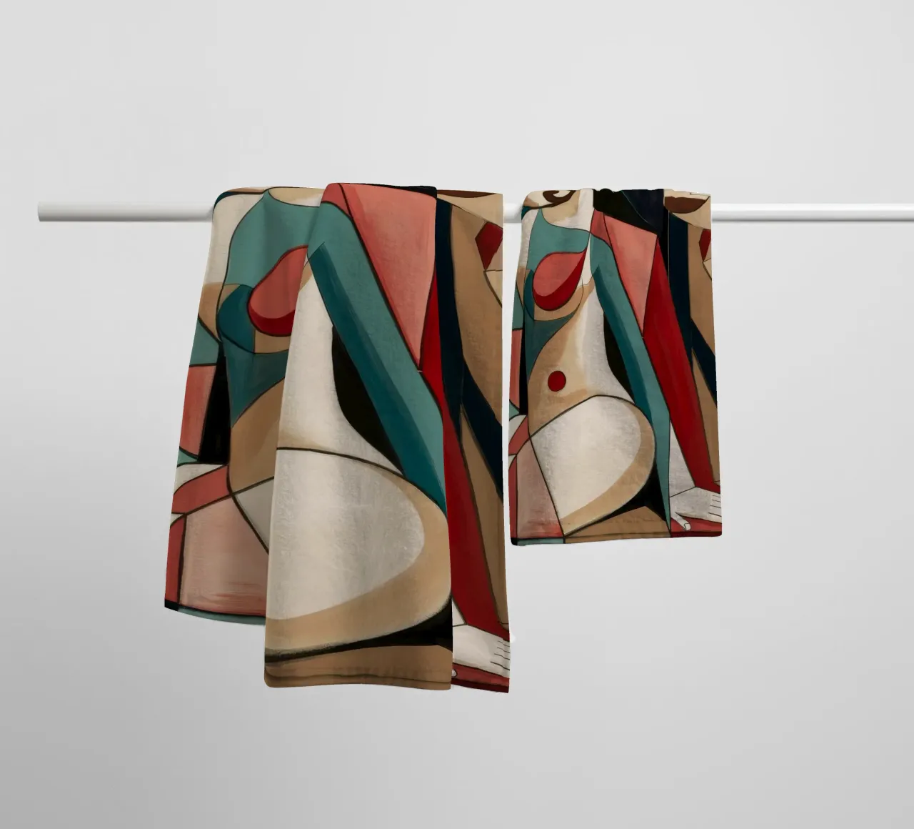 Intimate Fragile Moment towel by Crimson Whisper