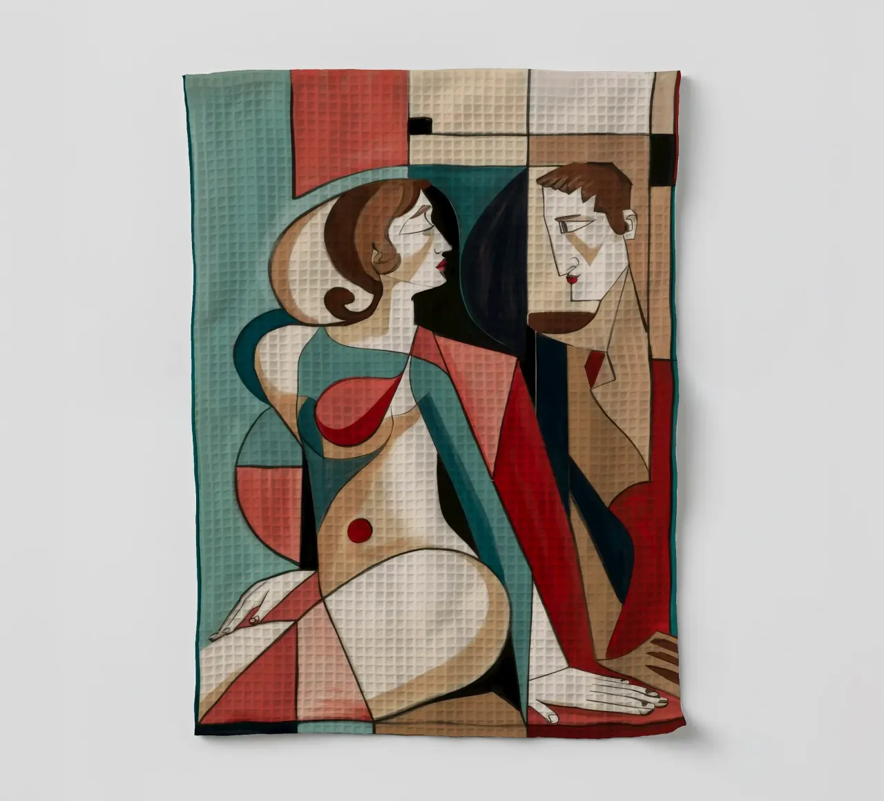 Moment intime et fragile torchon de Crimson Whisper