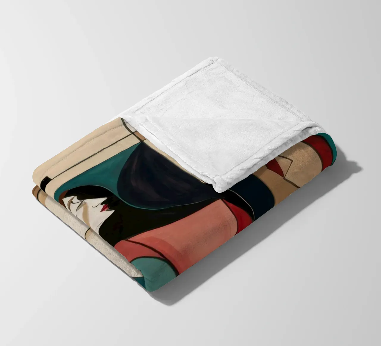 Intimate Fragile Moment coperta in pile da Crimson Whisper