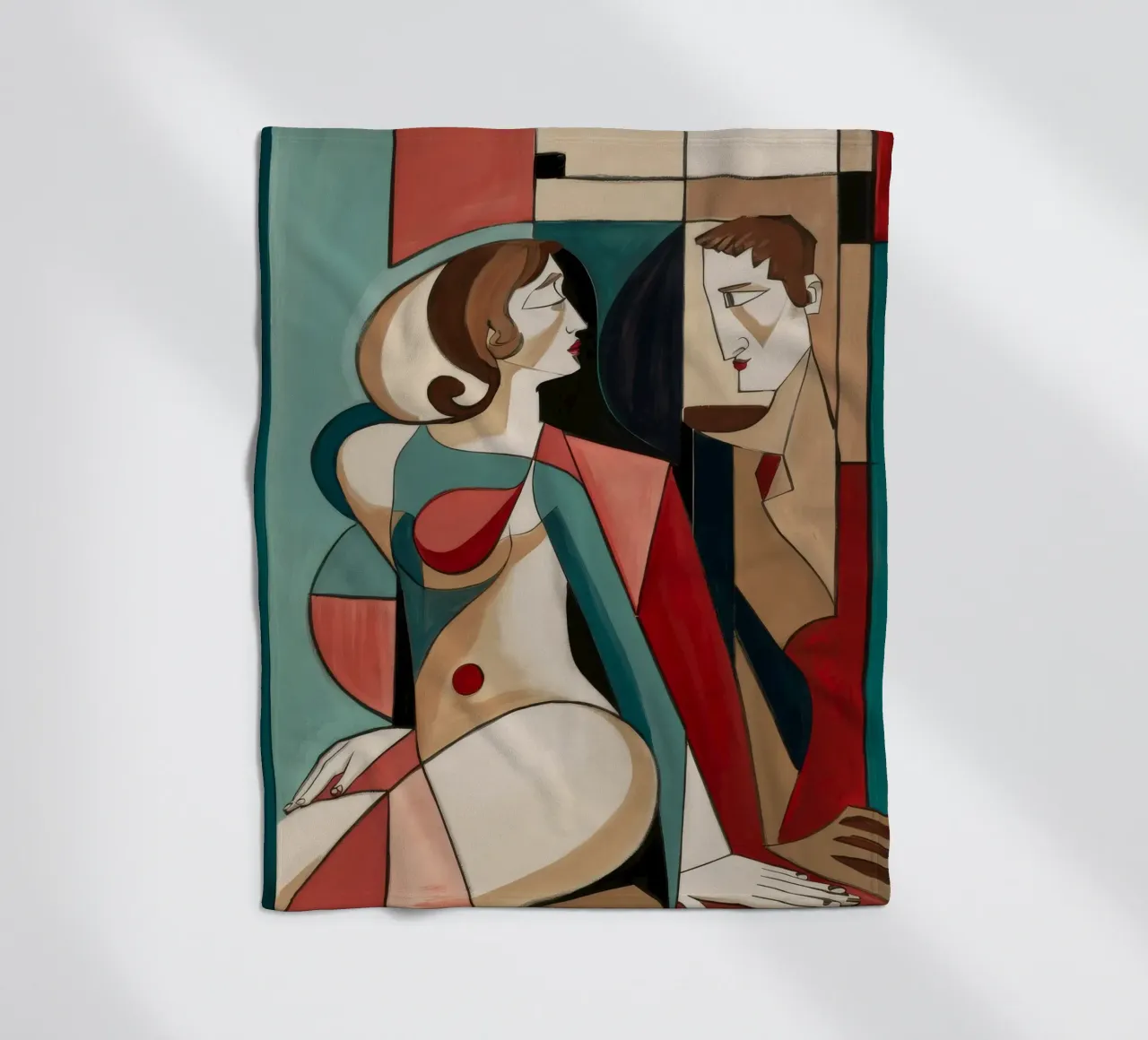 Intimate Fragile Moment coperta in pile da Crimson Whisper