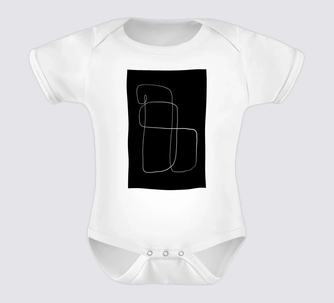 Illuminate Kurzarm Babybody von Graphite