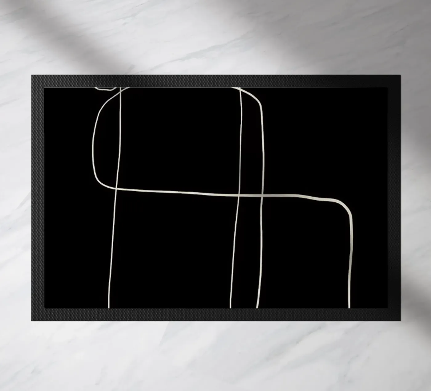 Illuminate deurmat van Graphite