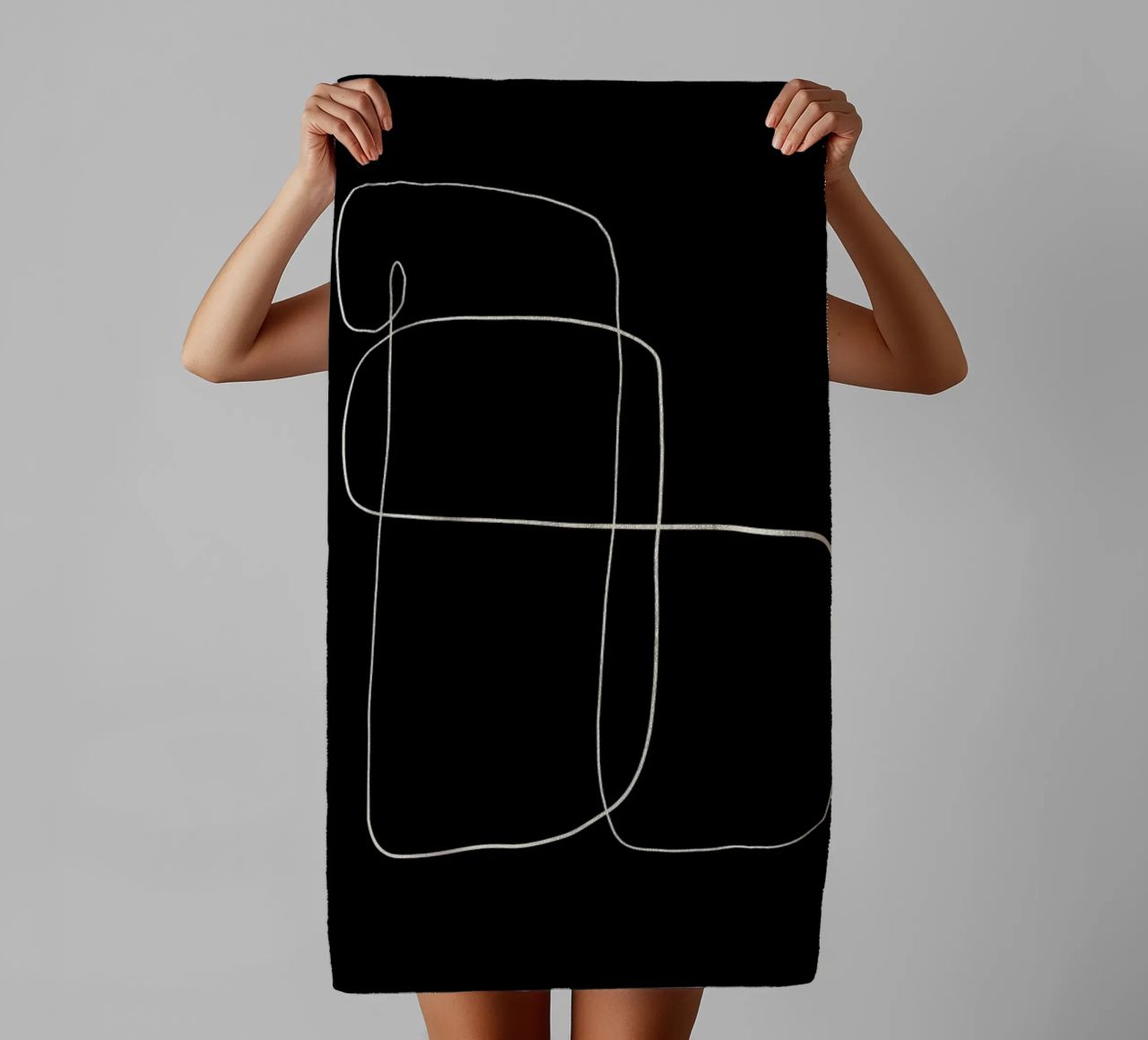 Illuminate Handtuch von Graphite